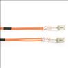 Black Box Value Line LC–LC 10m fiber optic cable 393.7" (10 m) OFC Orange1