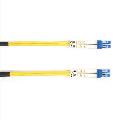 Black Box Value Line LC–LC 1m fiber optic cable 39.4" (1 m) OFC Yellow1