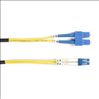 Black Box Value Line SC–LC 1m fiber optic cable 39.4" (1 m) OFC Yellow1