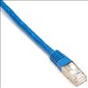 Black Box 0.3m SSTP CAT.6 networking cable Blue 11.8" (0.3 m) Cat6 S/FTP (S-STP)1