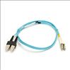 Black Box LC–SC, 3-m fiber optic cable 118.1" (3 m) Turquoise1