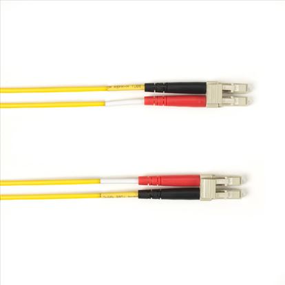 Black Box LC–LC 5m fiber optic cable 196.9" (5 m) OFNP Yellow1