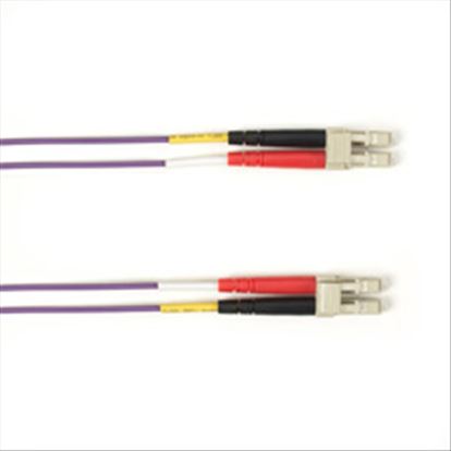 Black Box LC-LC 5.0m fiber optic cable 196.9" (5 m) Violet1