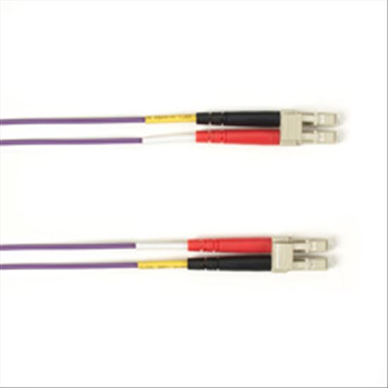 Black Box LC-LC 5.0m fiber optic cable 196.9" (5 m) Violet1