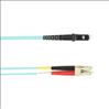 Black Box LC-MTRJ 10m fiber optic cable 393.7" (10 m) MT-RJ CMP Turquoise1