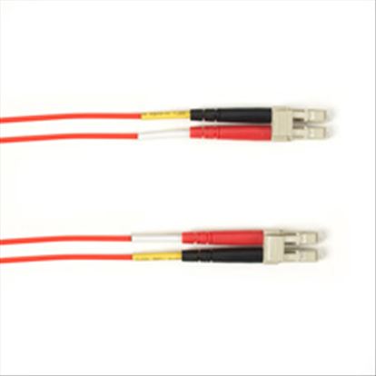 Black Box 1m LC-LC fiber optic cable 39.4" (1 m) OM1 Multicolor, Red1