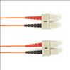 Black Box SC-SC 5m fiber optic cable 196.9" (5 m) CMP Orange1