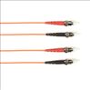 Black Box 10m ST-ST fiber optic cable 393.7" (10 m) OM1 Orange1