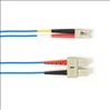 Black Box SC-LC 2-m fiber optic cable 78.7" (2 m) OM2 Blue1