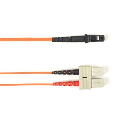 Black Box 3m, SC/MT-RJ fiber optic cable 118.1" (3 m) OFNR OM2 Orange1