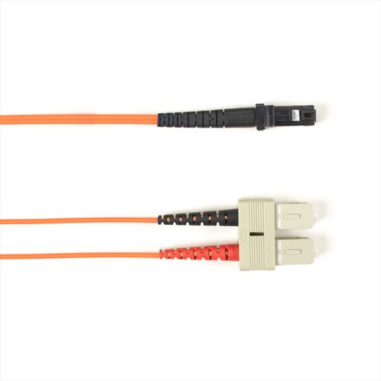 Black Box FOCMR62-001M-SCMT-OR fiber optic cable 39.4" (1 m) SC MT-RJ OFNR OM1 Orange1