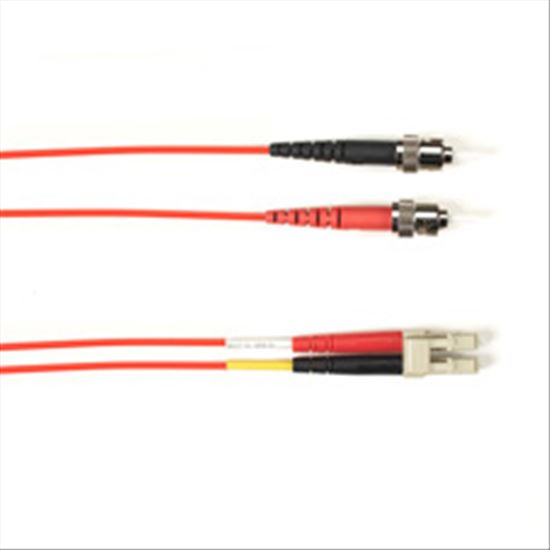 Black Box 1m, ST-LC fiber optic cable 39.4" (1 m) OM1 Red1