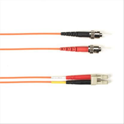 Black Box 5m, ST-LC fiber optic cable 196.9" (5 m) OM1 Orange1