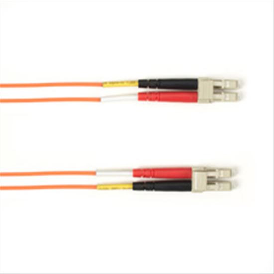 Black Box 8m LC-LC fiber optic cable 315" (8 m) OM1 Multicolor, Orange1