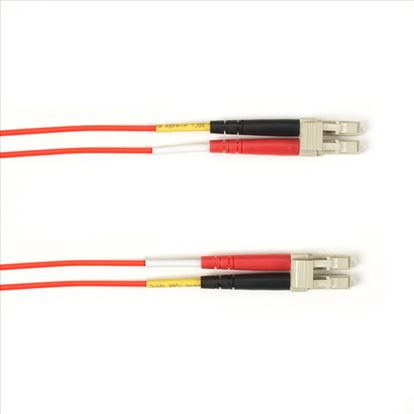 Black Box 25m, LC-LC, Multimode fiber optic cable 984.3" (25 m) OFNR Red1