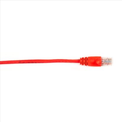 Black Box Cat6 Patch, 0.9m networking cable Red 35.4" (0.9 m)1