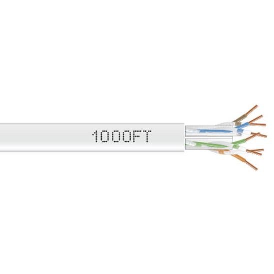 Black Box EYN874A-PB-1000 networking cable White 12000" (304.8 m) Cat61