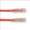 Black Box 2ft Cat5e UTP networking cable Red 23.6" (0.6 m) U/UTP (UTP)2
