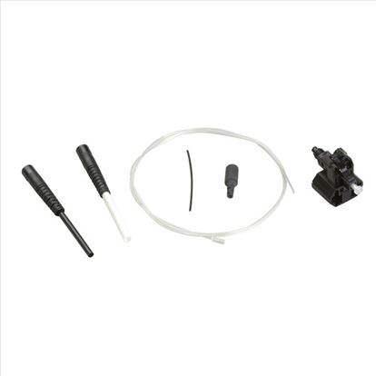 Black Box PP-LC-50MM-6PAK fiber optic adapter 6 pc(s) Black, White1