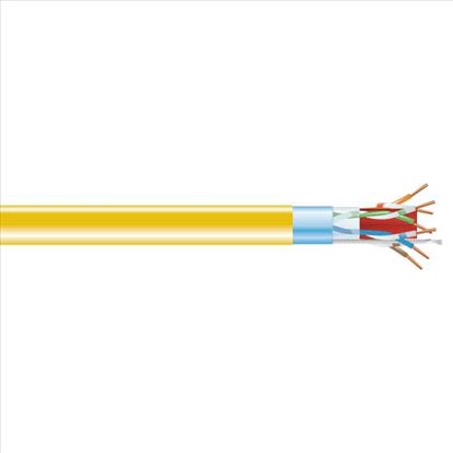 Black Box CAT6a 305m networking cable Yellow 12007.9" (305 m) U/UTP (UTP)1