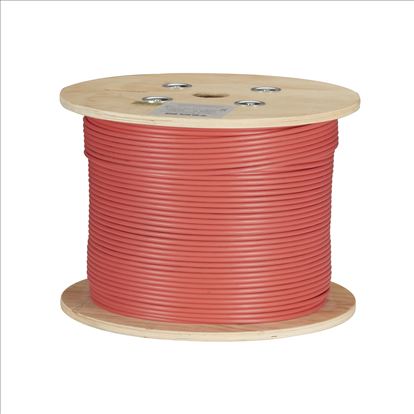 Black Box CAT6A 304.8m networking cable Red 12000" (304.8 m) U/UTP (UTP)1