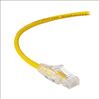 Black Box C6APC28-YL-01 networking cable Yellow 11.8" (0.3 m) Cat6a U/UTP (UTP)1