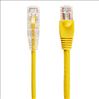 Black Box C6APC28-YL-01 networking cable Yellow 11.8" (0.3 m) Cat6a U/UTP (UTP)3