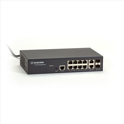 Black Box LGB1110A network switch Managed L2+ Gigabit Ethernet (10/100/1000)1