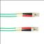 Black Box FOCMP10-015M-LCLC-GN fiber optic cable 590.6" (15 m) LC OFNP OM3 Green, Multicolor1