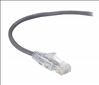 Black Box CAT6A 0.3m networking cable Gray 11.8" (0.3 m) U/UTP (UTP)1