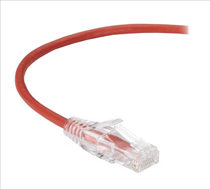 Black Box CAT6A 1.2m networking cable Red 47.2" (1.2 m) U/UTP (UTP)1