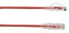 Picture of Black Box CAT6A 6m networking cable Red 236.2" (6 m) U/UTP (UTP)