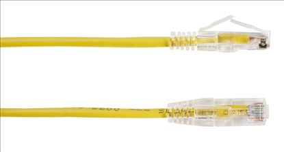 Black Box CAT6A 0.6m networking cable Yellow 23.6" (0.6 m) U/UTP (UTP)1