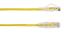 Picture of Black Box CAT6A 0.6m networking cable Yellow 23.6" (0.6 m) U/UTP (UTP)