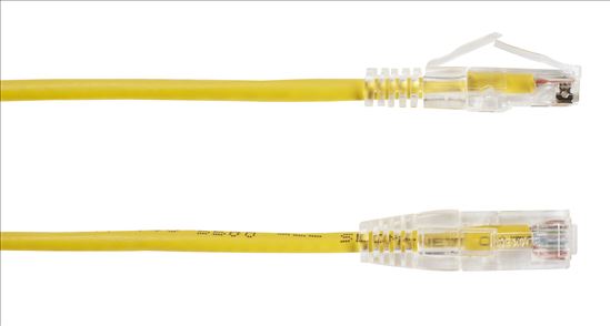 Black Box CAT6A 1.5m networking cable Yellow 59.1" (1.5 m) U/UTP (UTP)1