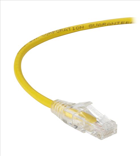 Black Box C6APC28-YL-07 networking cable Yellow 82.7" (2.1 m) Cat6a1