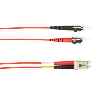 Black Box ST-LC 10m fiber optic cable 393.7" (10 m) 2x ST 2x LC OM1 Red1