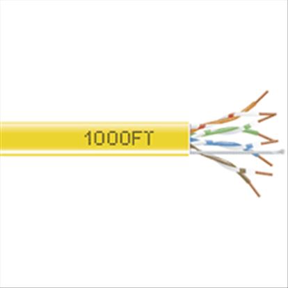 Black Box EYN855A-PB-1000 networking cable Yellow 12000" (304.8 m) Cat5e1