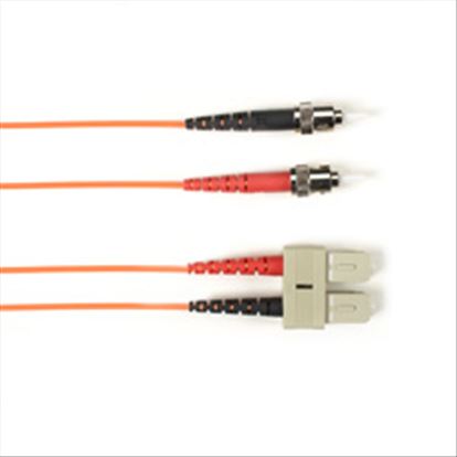 Black Box 20m ST-SC fiber optic cable 787.4" (20 m) OM1 Multicolor, Orange1