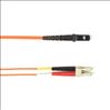 Black Box LC-MTRJ 3m fiber optic cable 118.1" (3 m) MT-RJ OFNR Orange1