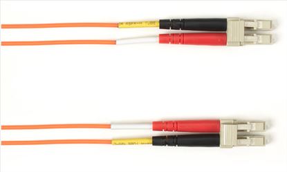 Black Box FOCMR62-001M-LCLC-OR fiber optic cable 39.4" (1 m) LC Orange1