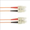 Black Box FOCMR62-001M-SCSC-OR fiber optic cable 39.4" (1 m) SC Orange1