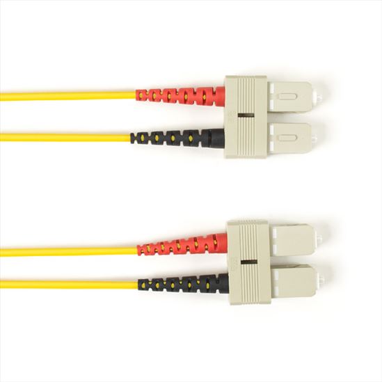 Black Box FOCMR62-010M-SCSC-YL fiber optic cable 393.7" (10 m) SC OFNR OM1 Yellow1