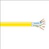 Black Box C6ABC51-YL-1000 networking cable Yellow 12000" (304.8 m) Cat6a1