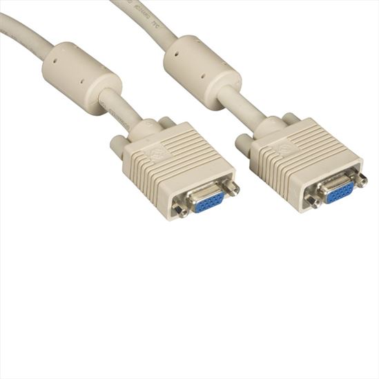 Black Box VGA/VGA, 20ft VGA cable 236.2" (6 m) VGA (D-Sub) Beige1