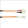 Black Box Value Line SC–LC 3m fiber optic cable 118.1" (3 m) OFC Orange1