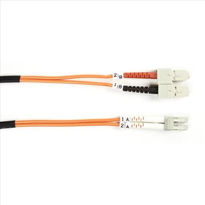 Black Box Value Line SC–LC 3m fiber optic cable 118.1" (3 m) OFC Orange1