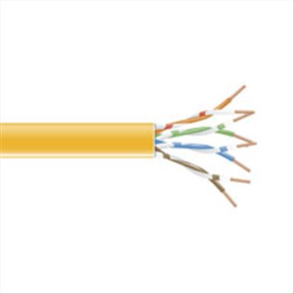 Black Box EVNSL0649A-1000 networking cable Yellow 12000" (304.8 m) Cat6 U/UTP (UTP)1