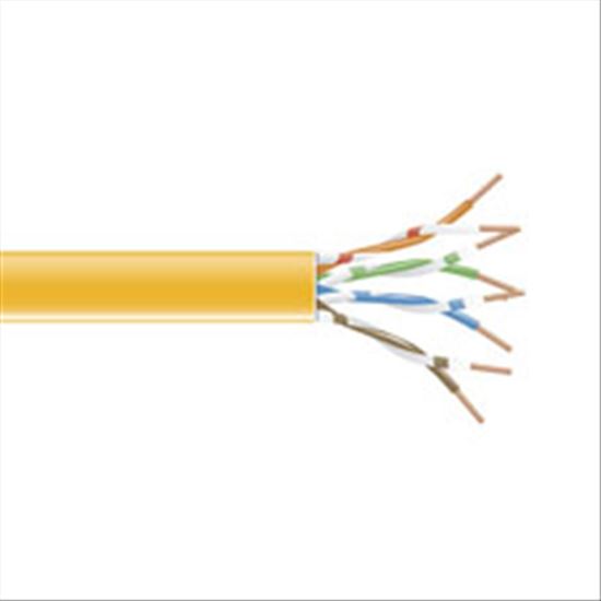 Black Box EVNSL0649A-1000 networking cable Yellow 12000" (304.8 m) Cat6 U/UTP (UTP)1
