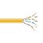 Black Box EVNSL0649A-1000 networking cable Yellow 12000" (304.8 m) Cat6 U/UTP (UTP)1
